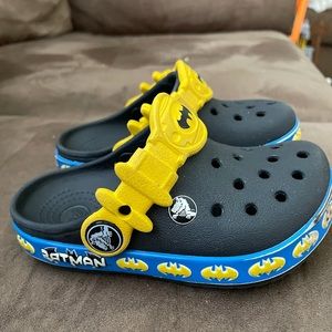 Batman Crocs size 6-7